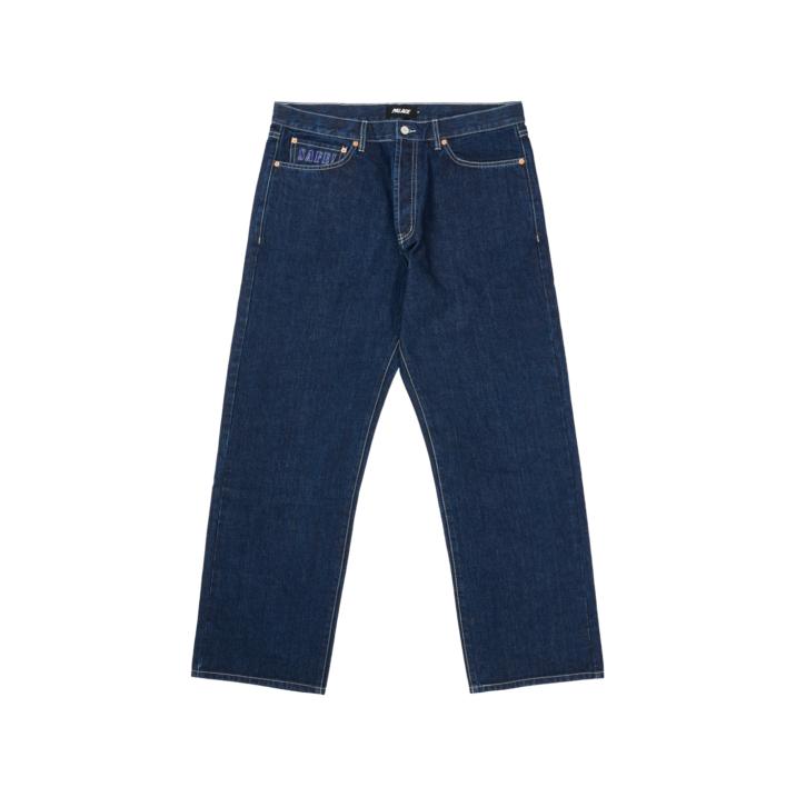 Thumbnail PALACE BAGGIES JEAN INDIGO STONEWASH one color
