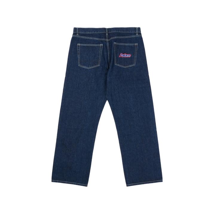 Thumbnail PALACE BAGGIES JEAN INDIGO STONEWASH one color