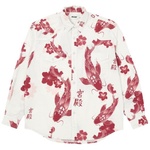 Thumbnail CARP SHIRT WHITE / WINE one color