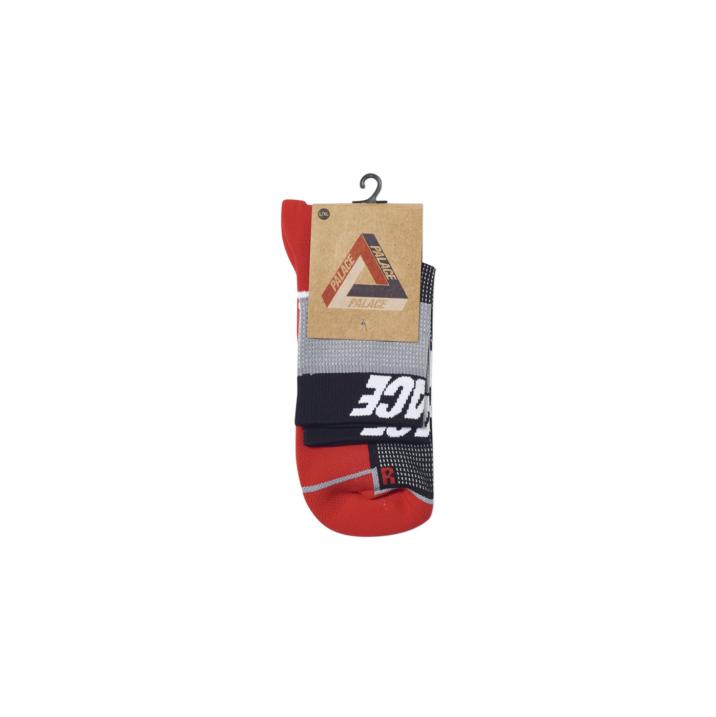 Thumbnail P-TECH SOCK RED / GREY / BLACK one color