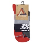 Thumbnail P-TECH SOCK RED / GREY / BLACK one color