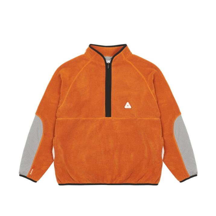 Palace POLARTEC 1/4 ZIP JACKET ORANGE