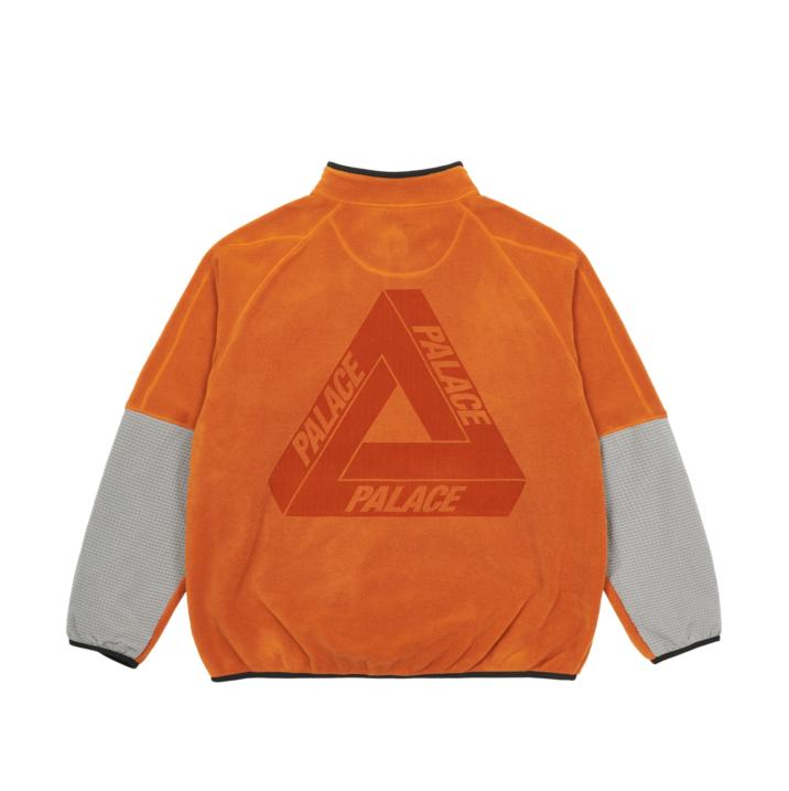 POLARTEC 1/4 ZIP JACKET ORANGE one color