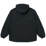 Thumbnail WASHED COTTON HOODED JACKET BLACK one color