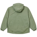 Thumbnail WASHED COTTON HOODED JACKET OLIVE one color