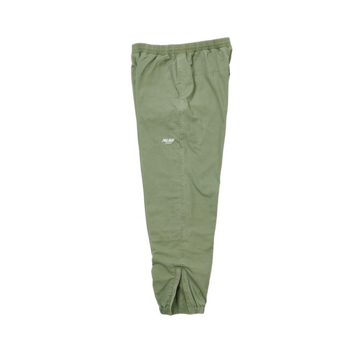 WASHED COTTON JOGGER OLIVE one color