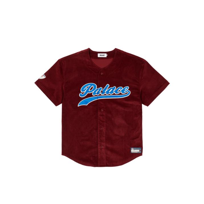 Thumbnail CORD BASEBALL JERSEY BURGUNDY one color