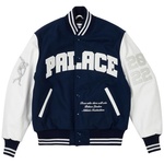 Thumbnail GREEK VARSITY JACKET BLUE one color