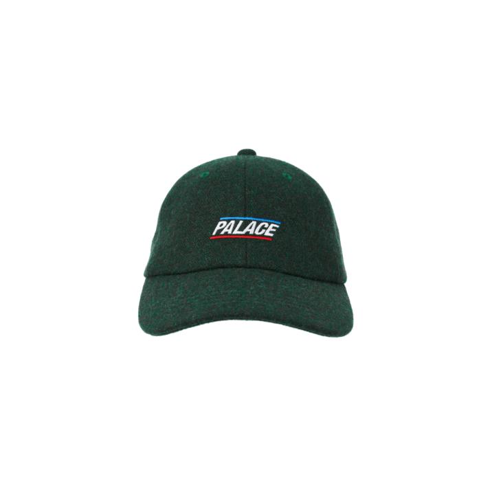 BASICALLY A WOOL 6-PANEL GREEN one color