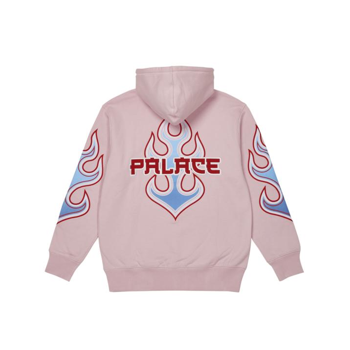 Thumbnail FLAME ZIP HOOD PINK one color