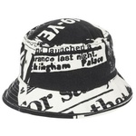 Thumbnail TABLOID DENIM BUCKET HAT BLACK one color