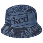 Thumbnail TABLOID DENIM BUCKET HAT BLUE one color