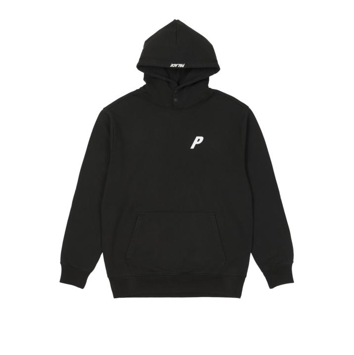 Thumbnail DOUBLE POPPER P HOOD BLACK one color