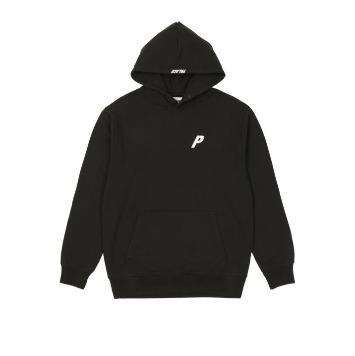 Thumbnail DOUBLE POPPER P HOOD BLACK one color
