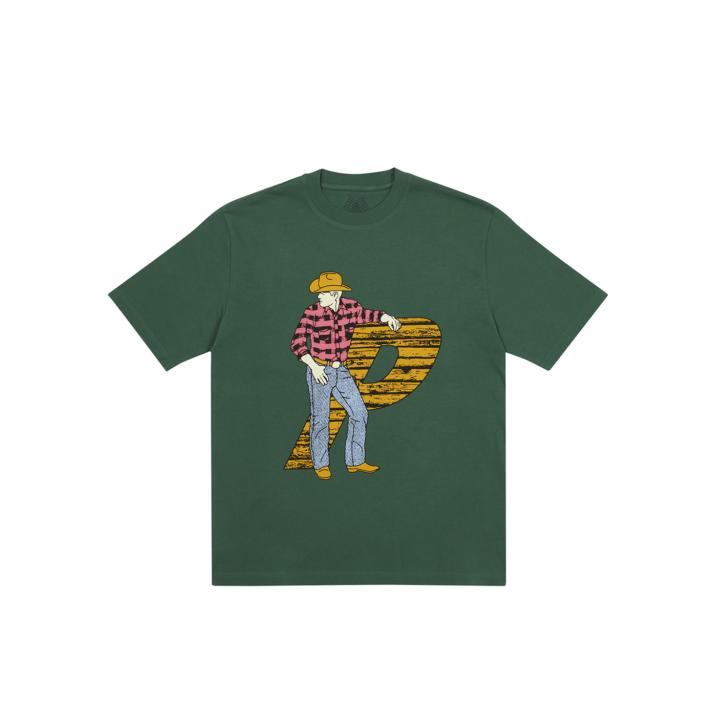 SADDLE UP T-SHIRT GREEN one color