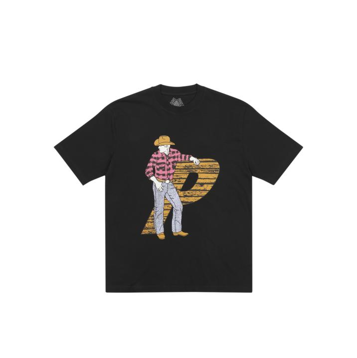 SADDLE UP T-SHIRT BLACK one color