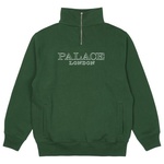 Thumbnail 1/4 ZIP FUNNEL GREEN one color