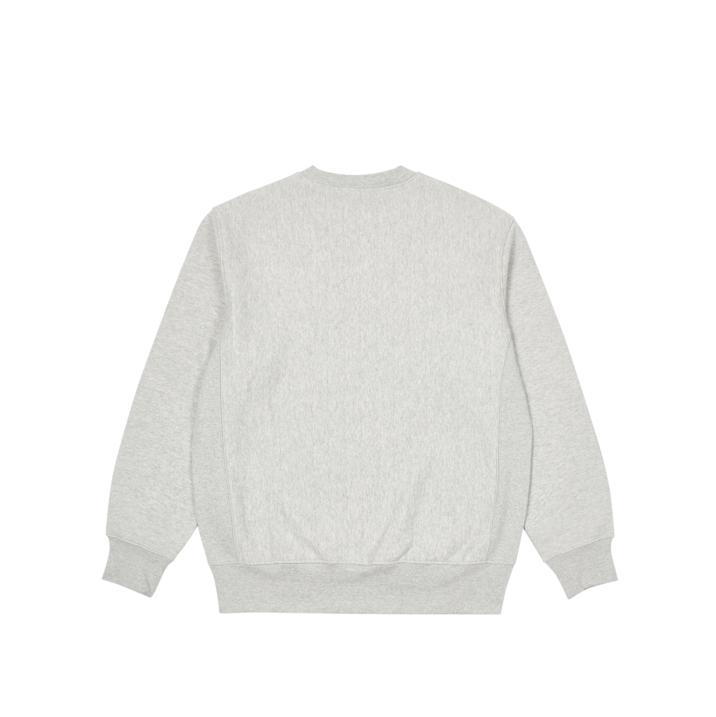 Thumbnail PALACE CHAMPION SHOP CREW NEW YORK GREY MARL one color