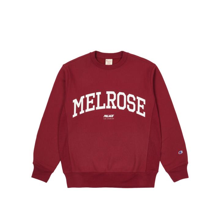 Thumbnail PALACE CHAMPION SHOP CREW LOS ANGELES BURGUNDY one color