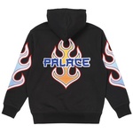 Thumbnail FLAME ZIP HOOD BLACK one color