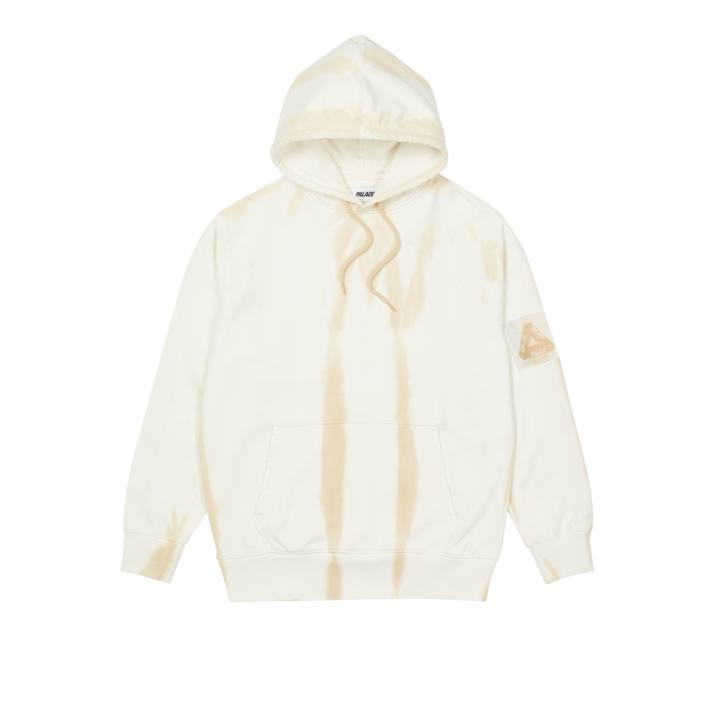 Thumbnail ZEBRA TIE DYE HOOD SAND one color