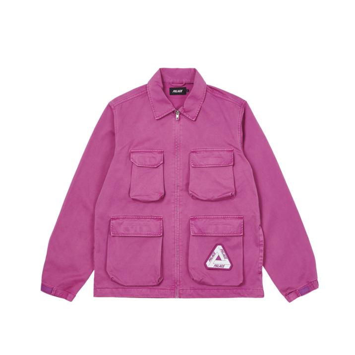 Thumbnail GARMENT DYED JACKET PINK one color
