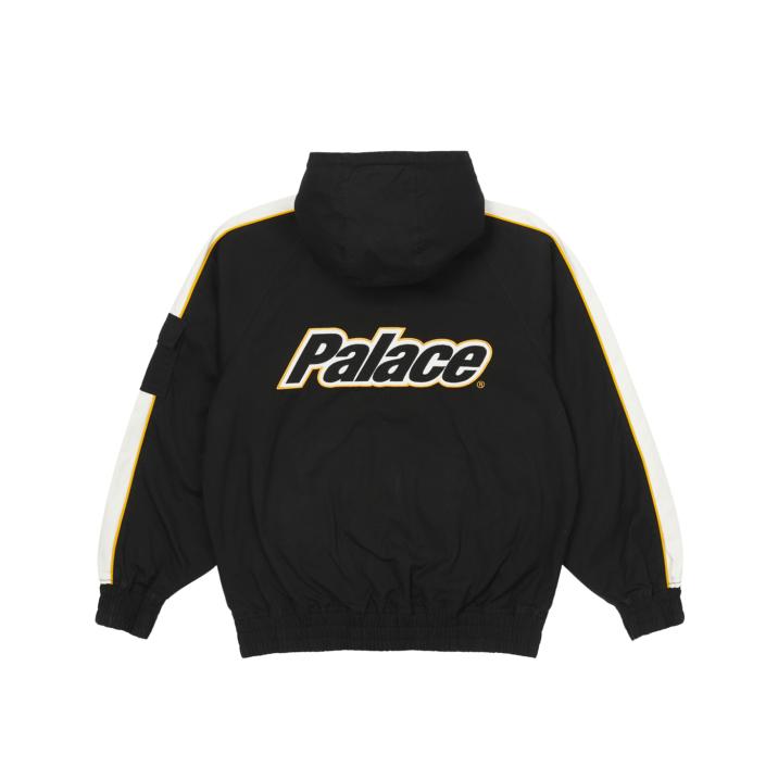 Thumbnail LOWERCASE HOODED COTTON JACKET BLACK / WHITE one color