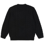 Thumbnail CABLE KNIT BLACK one color