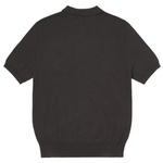Thumbnail INTARSIA FONT POLO BLACK one color