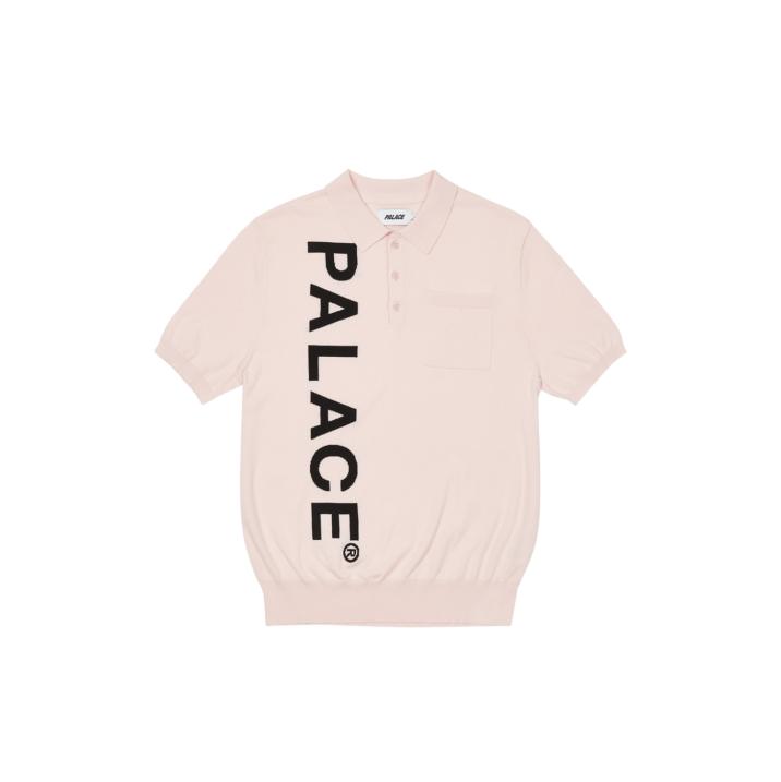 Thumbnail INTARSIA FONT POLO PINK one color