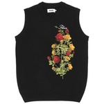 Thumbnail ROSE KNIT VEST BLACK one color