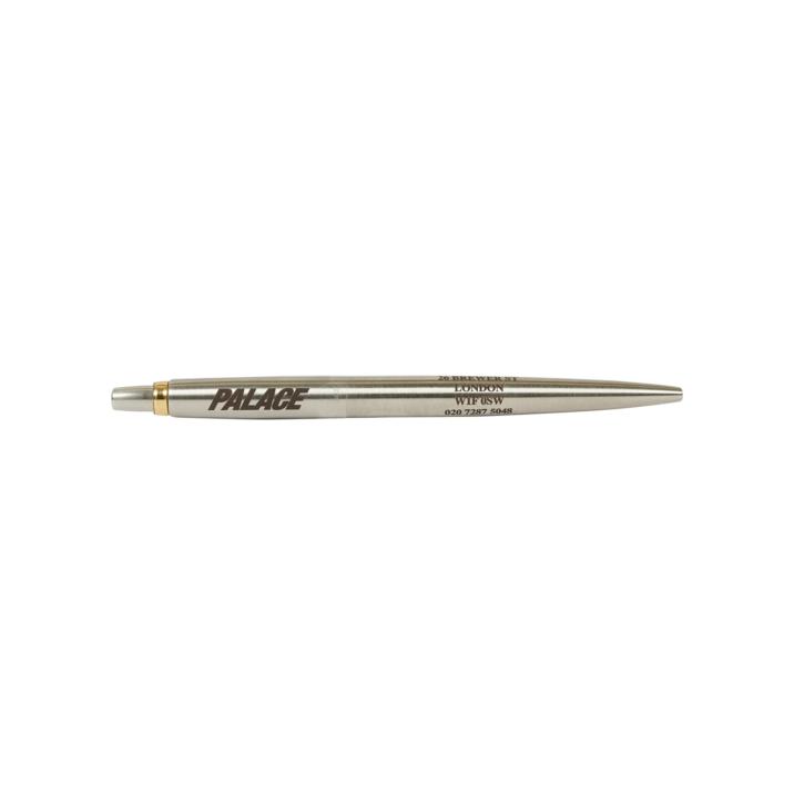 PALACE SHOP PARKER PEN LONDON SILVER / GOLD one color