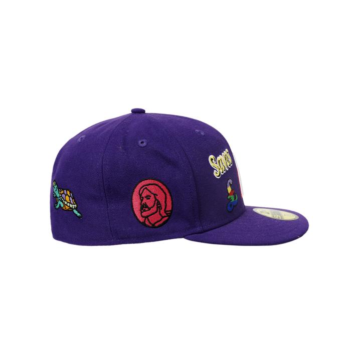 Thumbnail PALACE NEW ERA 59FIFTY JESUS HAT PURPLE one color