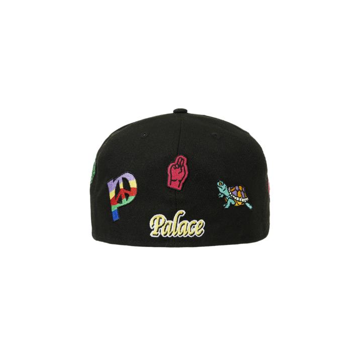 Thumbnail PALACE NEW ERA 59FIFTY JESUS HAT BLACK one color