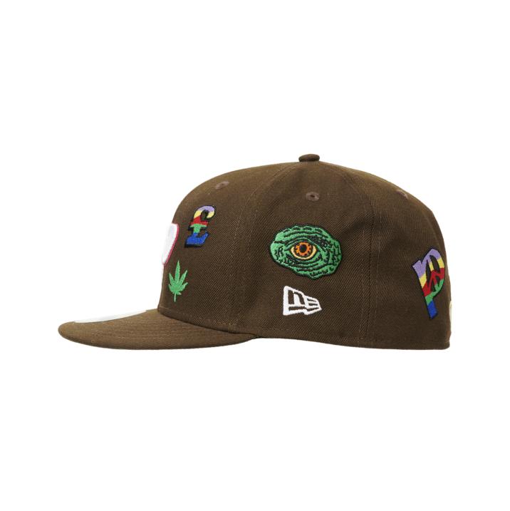 Thumbnail PALACE NEW ERA 59FIFTY JESUS HAT BROWN one color