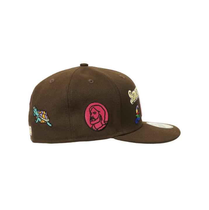 Thumbnail PALACE NEW ERA 59FIFTY JESUS HAT BROWN one color