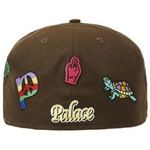 Thumbnail PALACE NEW ERA 59FIFTY JESUS HAT BROWN one color