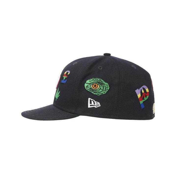 PALACE NEW ERA 59FIFTY JESUS HAT NAVY one color