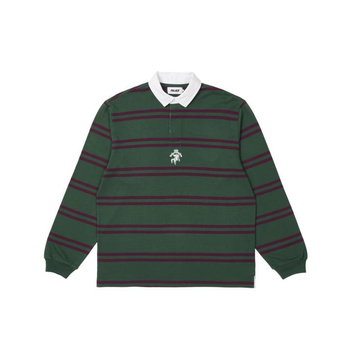 Thumbnail STRIPE RUGBY GREEN / PURPLE one color