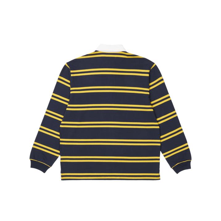 STRIPE RUGBY NAVY / YELLOW one color