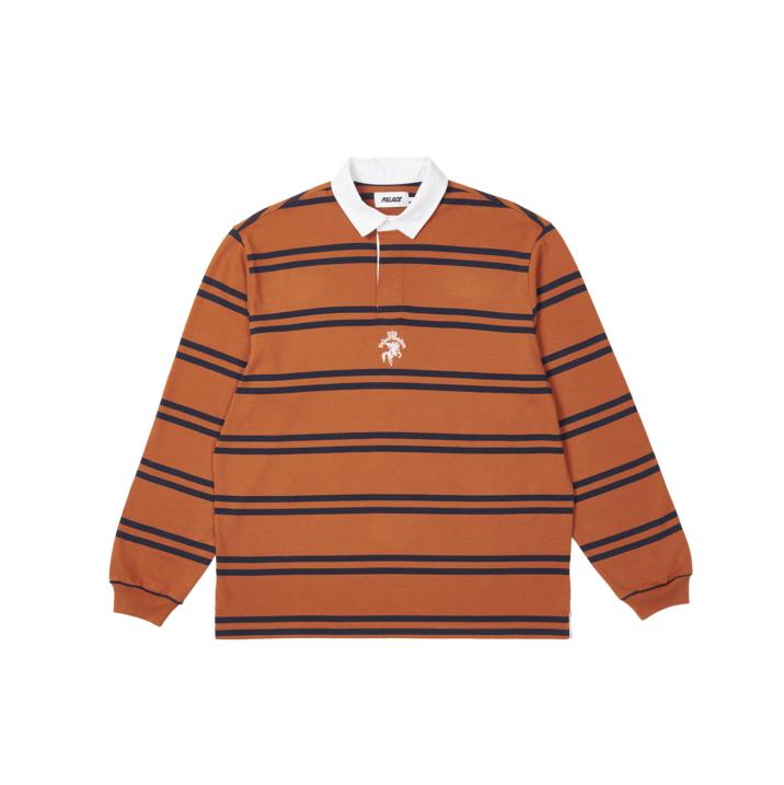 Thumbnail STRIPE RUGBY ORANGE / NAVY one color