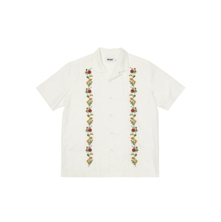 ROSE CHAIN SHIRT WHITE one color