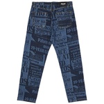 Thumbnail TABLOID DENIM JEAN BLUE one color