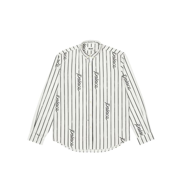 Thumbnail HAND STRIPE SHIRT WHITE one color