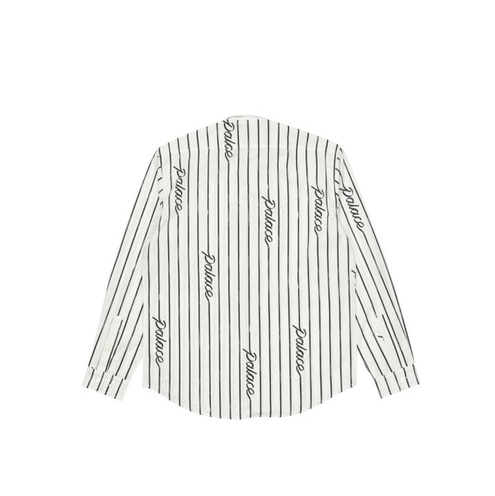 HAND STRIPE SHIRT WHITE one color