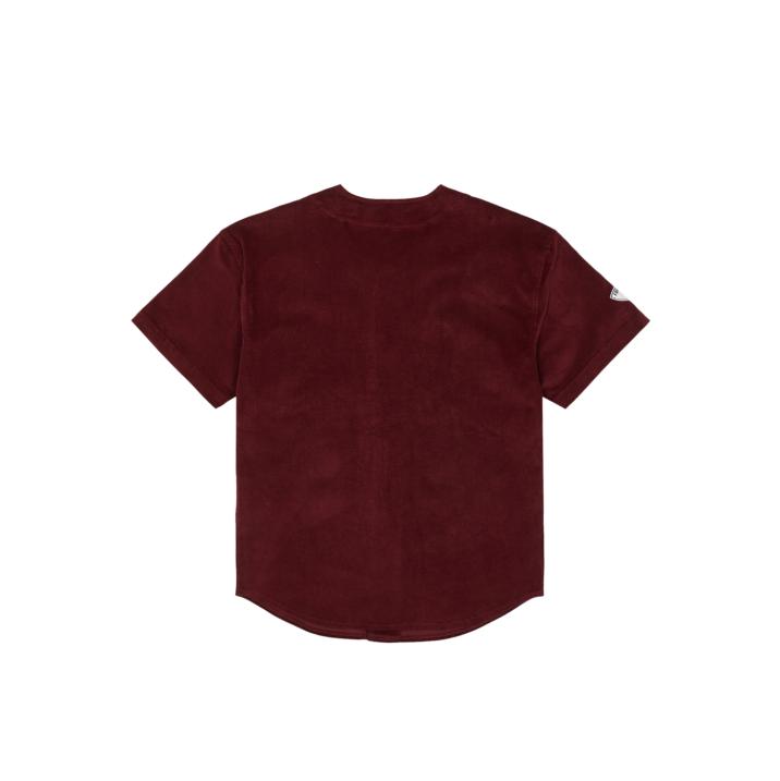 Thumbnail CORD BASEBALL JERSEY BURGUNDY one color