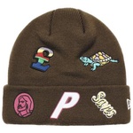 Thumbnail PALACE NEW ERA JESUS BEANIE BROWN one color