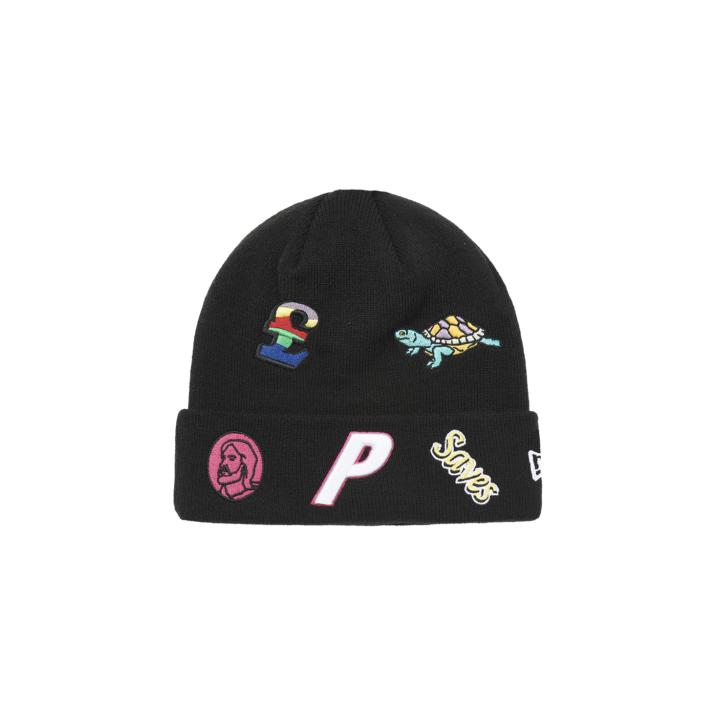 Thumbnail PALACE NEW ERA JESUS BEANIE BLACK one color