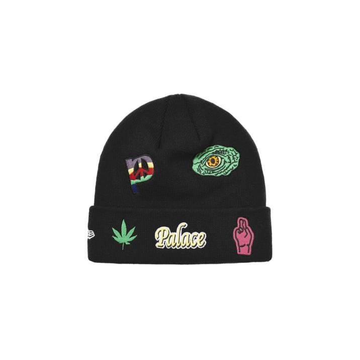 Thumbnail PALACE NEW ERA JESUS BEANIE BLACK one color