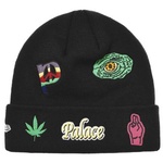 Thumbnail PALACE NEW ERA JESUS BEANIE BLACK one color